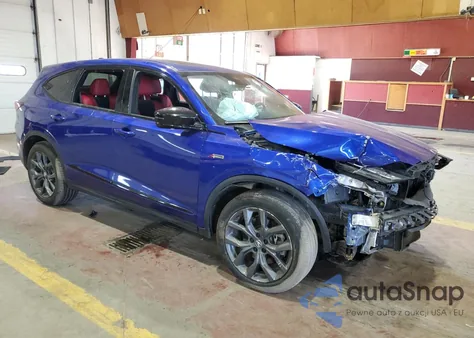 2022 Acura Mdx A-Spec z USA, uszkodzony, nr VIN 5J8YE1H01NL048466